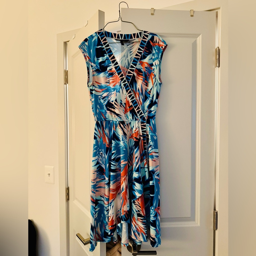 BCBGMaxAzria Multicolor Patterned Dress